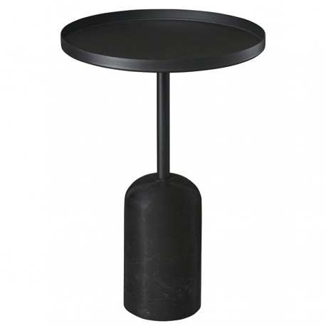 Столик кофейный lars, D40 см, черный
