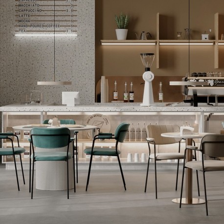 Стол обеденный ellie, D120 см, серый