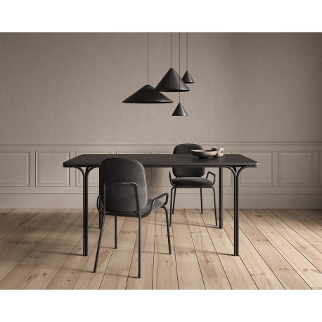 Стол обеденный ror, 85х120 см, черный