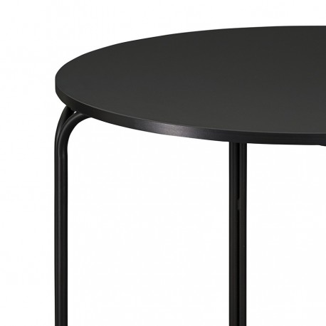Стол обеденный ror, D90 см, черный