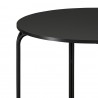 Стол обеденный ror, D90 см, черный