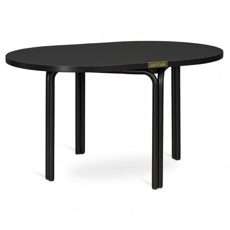 Столик кофейный ror, 75х50 см, черный