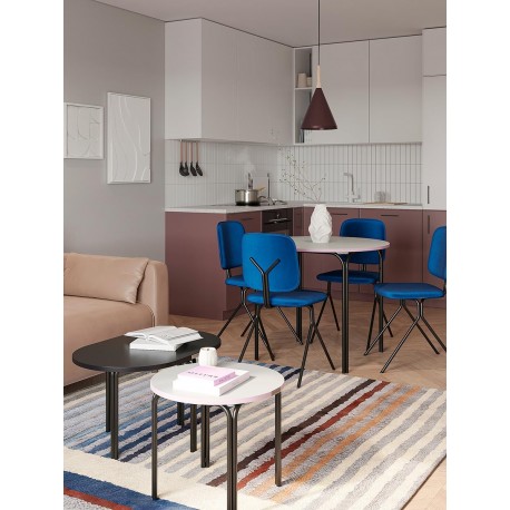 Столик кофейный ror, 75х50 см, черный