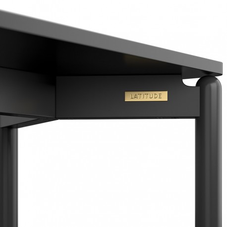 Столик кофейный saga, 50х70 см, темно-серый