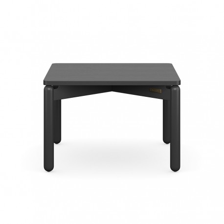 Столик кофейный saga, 60х60 см, темно-серый