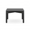 Столик кофейный saga, 60х60 см, темно-серый