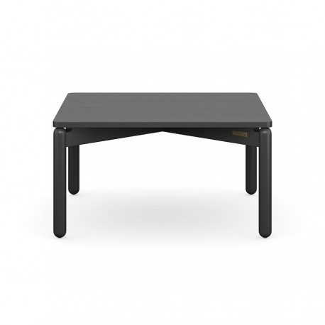 Столик кофейный saga, 75х75 см, темно-серый