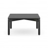 Столик кофейный saga, 75х75 см, темно-серый