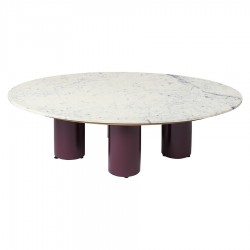 Столик кофейный mojo, 120х65,5 см, сливовый