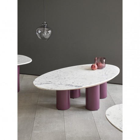 Столик кофейный mojo, 120х65,5 см, сливовый