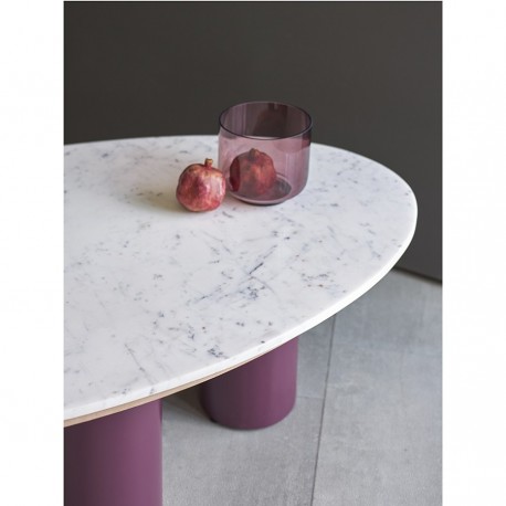 Столик кофейный mojo, 120х65,5 см, сливовый