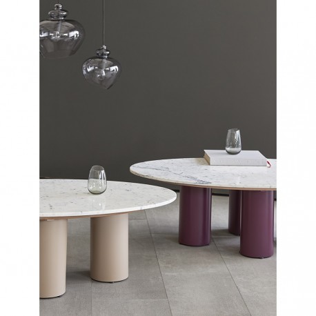 Столик кофейный mojo, 120х65,5 см, сливовый