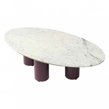 Столик кофейный mojo, 120х65,5 см, сливовый