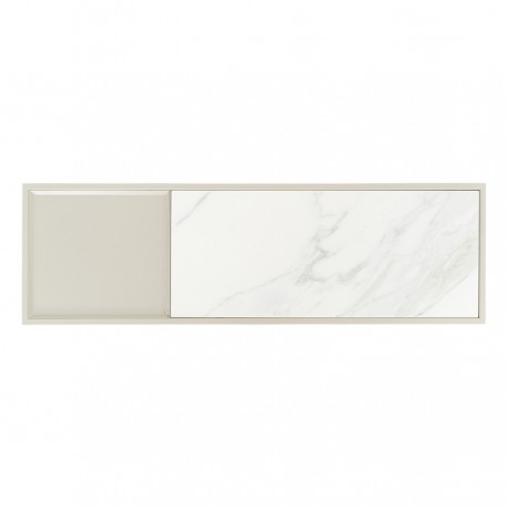 Стол консольный mayen, 120х35х76 см, белый/бежевый