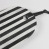 Разделочная доска Bergman мрамор белый черный