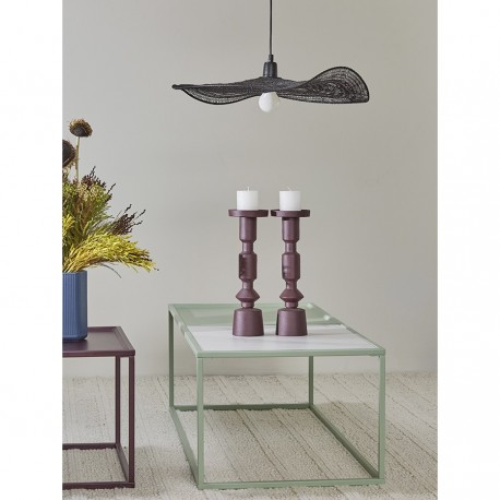 Столик журнальный mayen, 110х50 см, белый/зеленый