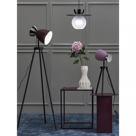 Столик журнальный silje, D38 см, сливовый