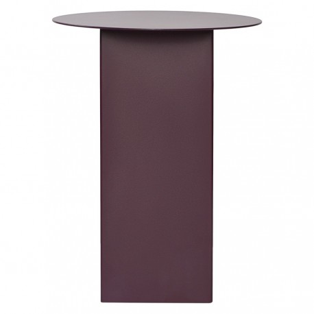Столик журнальный silje, D38 см, сливовый