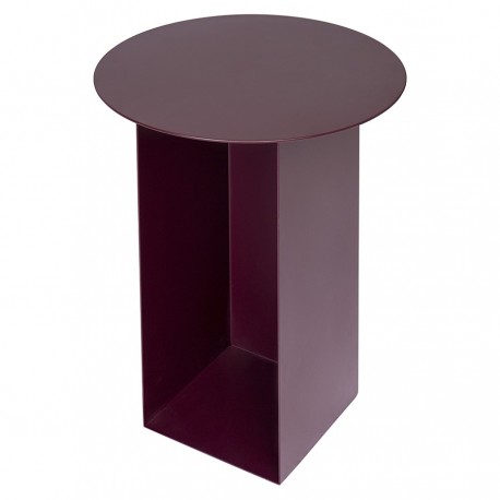 Столик журнальный silje, D38 см, сливовый