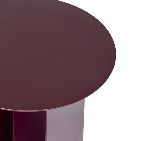 Столик журнальный silje, D38 см, сливовый