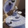 Столик кофейный sustainable collection, D38 см, серый/белый