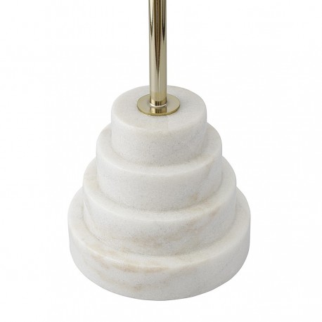 Столик кофейный sustainable collection, D38 см, серый/белый