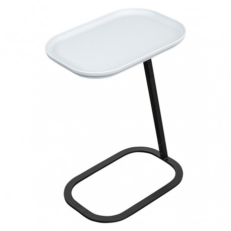 Столик приставной sustainable collection, 40,6х28 см, серый/черный