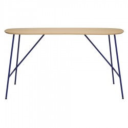 Стол письменный ander, 142,5х74 см, синий