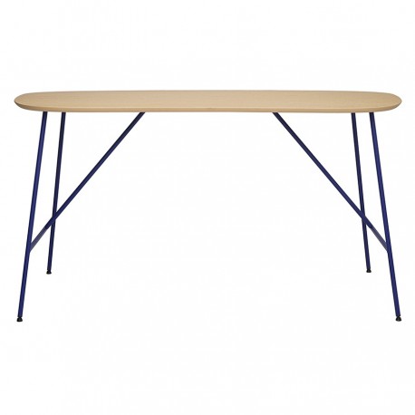 Стол письменный ander, 142,5х74 см, синий