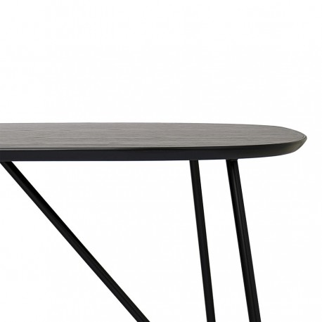 Стол письменный ander, 142,5х74 см, черный