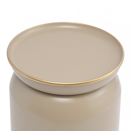 Столик журнальный ingvild, D38 см, бежевый