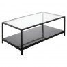 Столик журнальный mayen, 100х50 см, черный