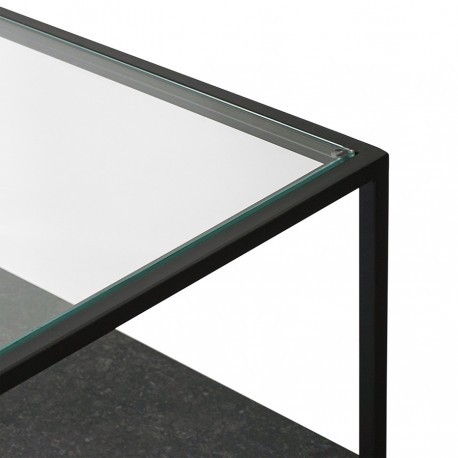 Столик журнальный mayen, 100х50 см, черный