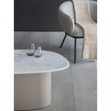 Столик журнальный mojo, 90х62 см, бежевый