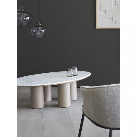 Столик кофейный mojo, 120х65,5 см, бежевый