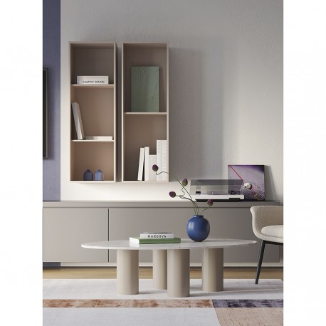 Столик кофейный mojo, 120х65,5 см, бежевый