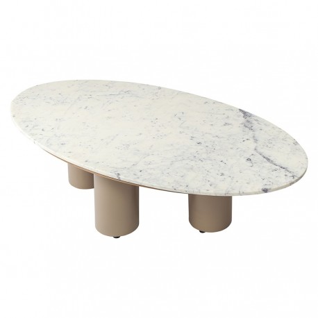 Столик кофейный mojo, 120х65,5 см, бежевый