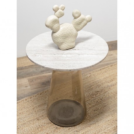 Столик кофейный odd, D50 см, бежевый