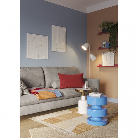 Столик приставной ingvild, D36 см, синий