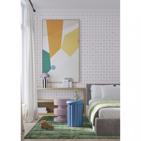 Столик приставной ingvild, D36 см, сиреневый