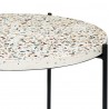 Столик кофейный josen terrazzo, D43 см