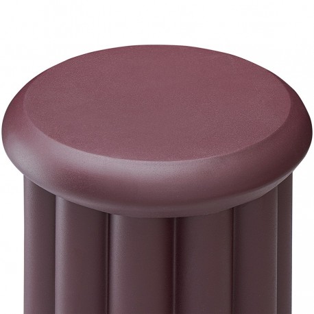 Столик приставной vivlend, D37 см, сливовый