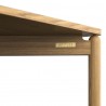 Стол обеденный saga, 75х150 см, ясень
