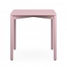 Стол обеденный saga, 75х75 см, розовый