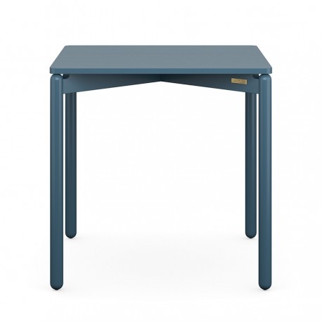 Стол обеденный saga, 75х75 см, сине-зеленый