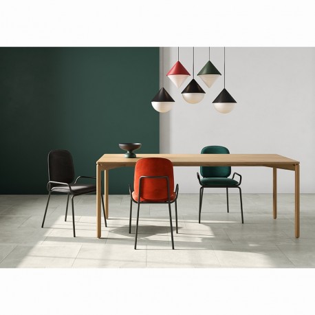 Стол обеденный saga, 85х200 см, ясень