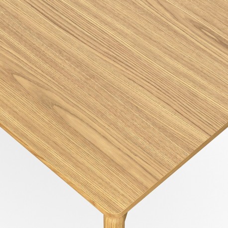 Стол обеденный saga, 85х200 см, ясень