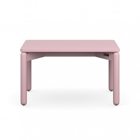 Столик кофейный saga, 50х70 см, розовый