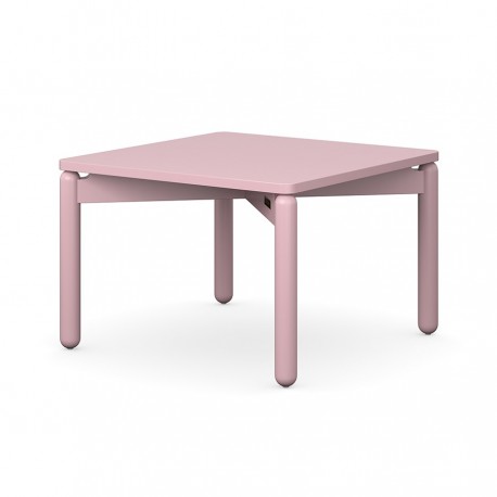 Столик кофейный saga, 60х60 см, розовый
