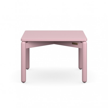 Столик кофейный saga, 60х60 см, розовый